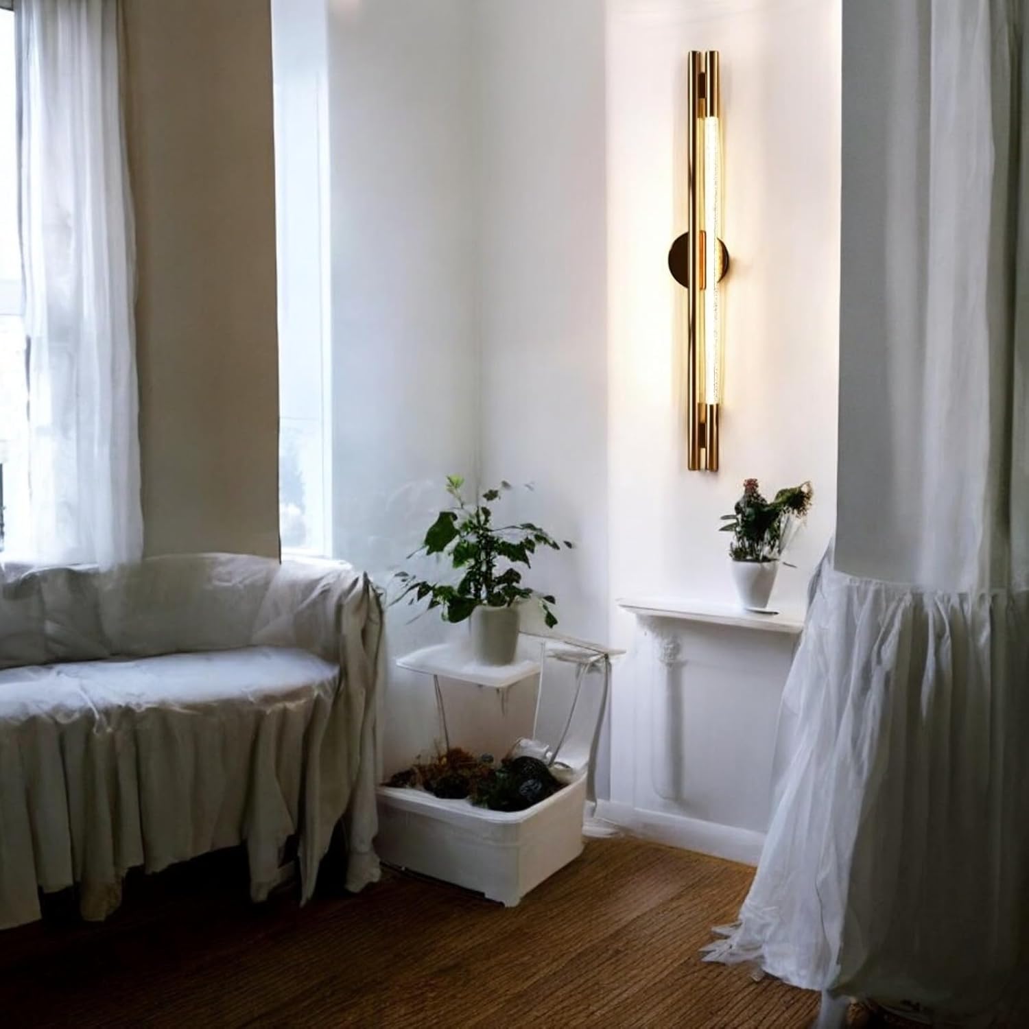 Modern 600mm LED Long Tube Wall Light